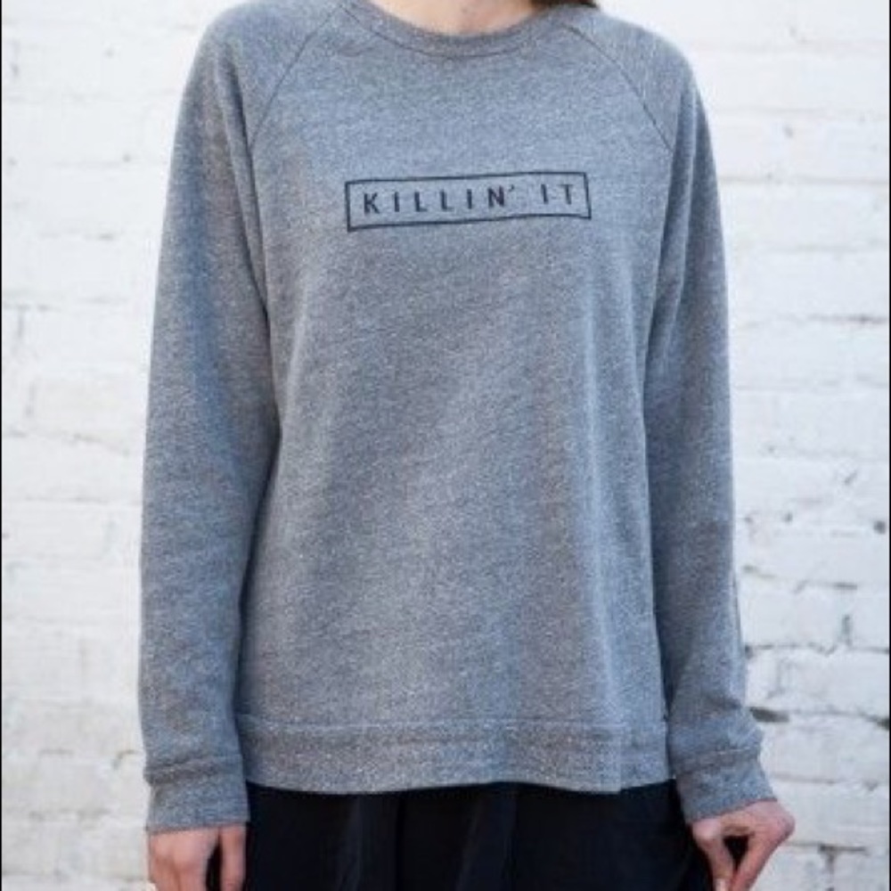 Brandy Melville Killin’ It sweatshirt